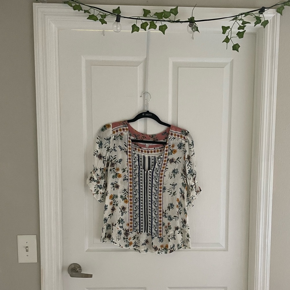 Floral blouse